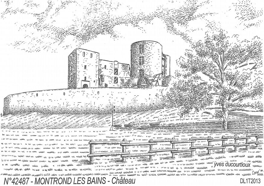 N 42487 - MONTROND LES BAINS - château